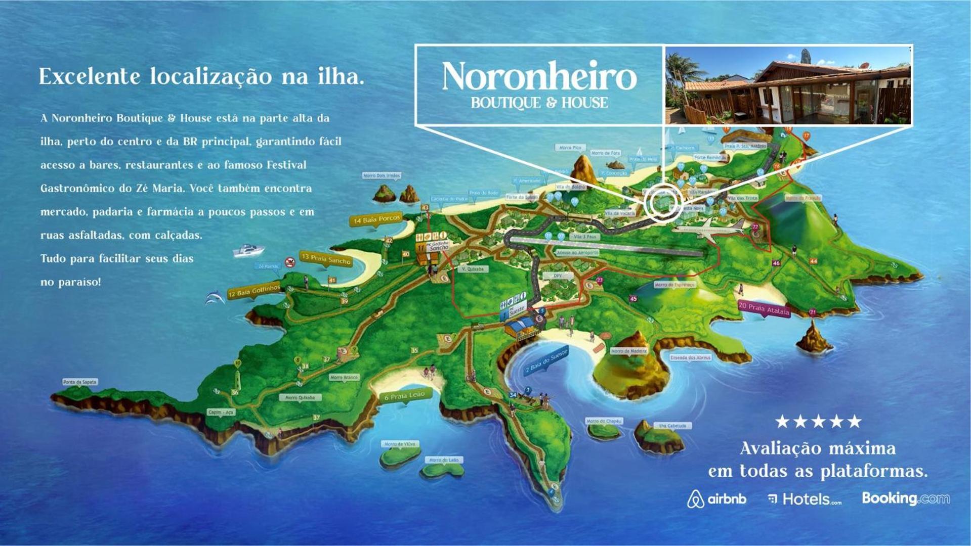 Casa Noronheiro Aparthotel Fernando de Noronha Eksteriør bilde